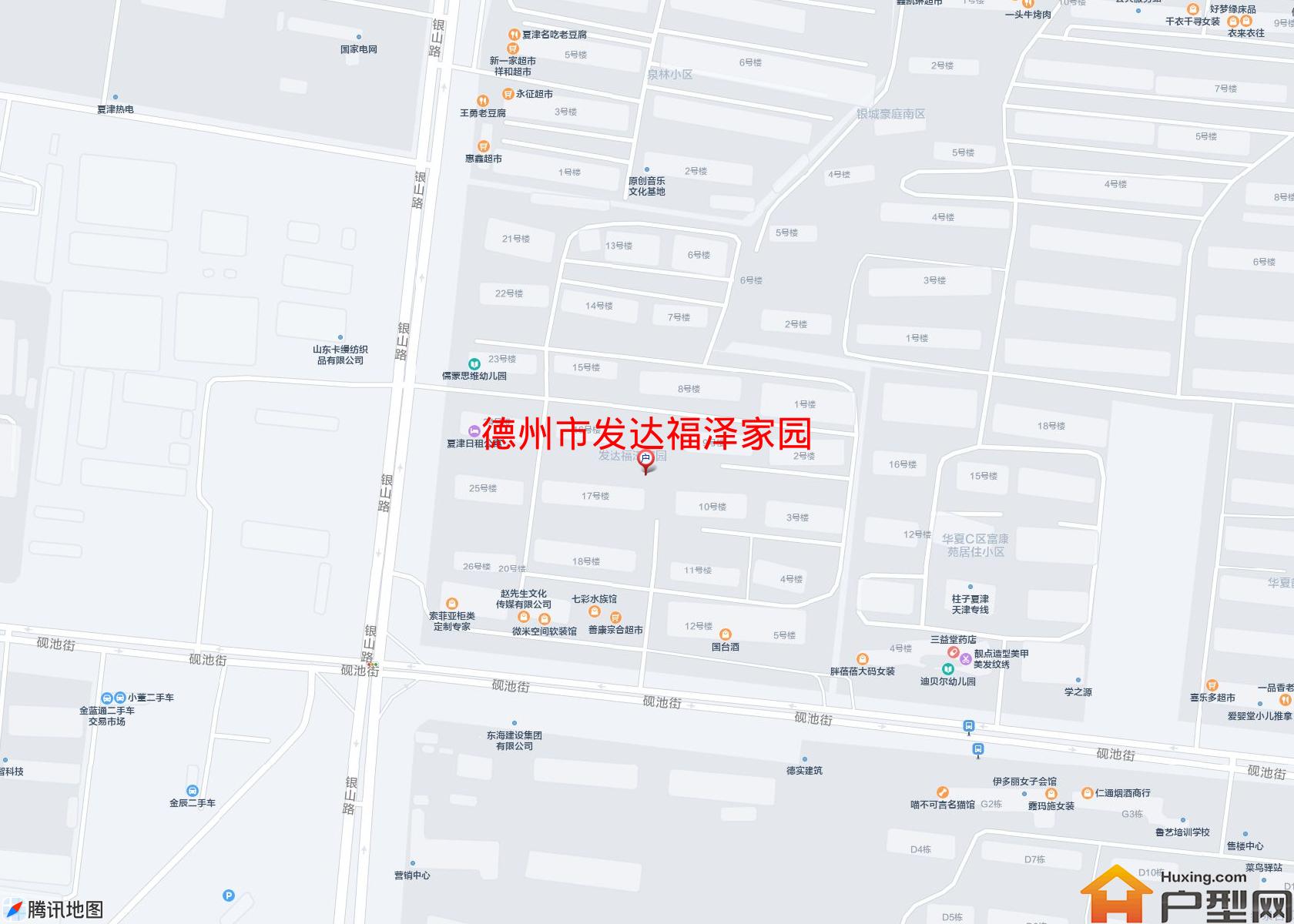 发达福泽家园小区 - 户型网