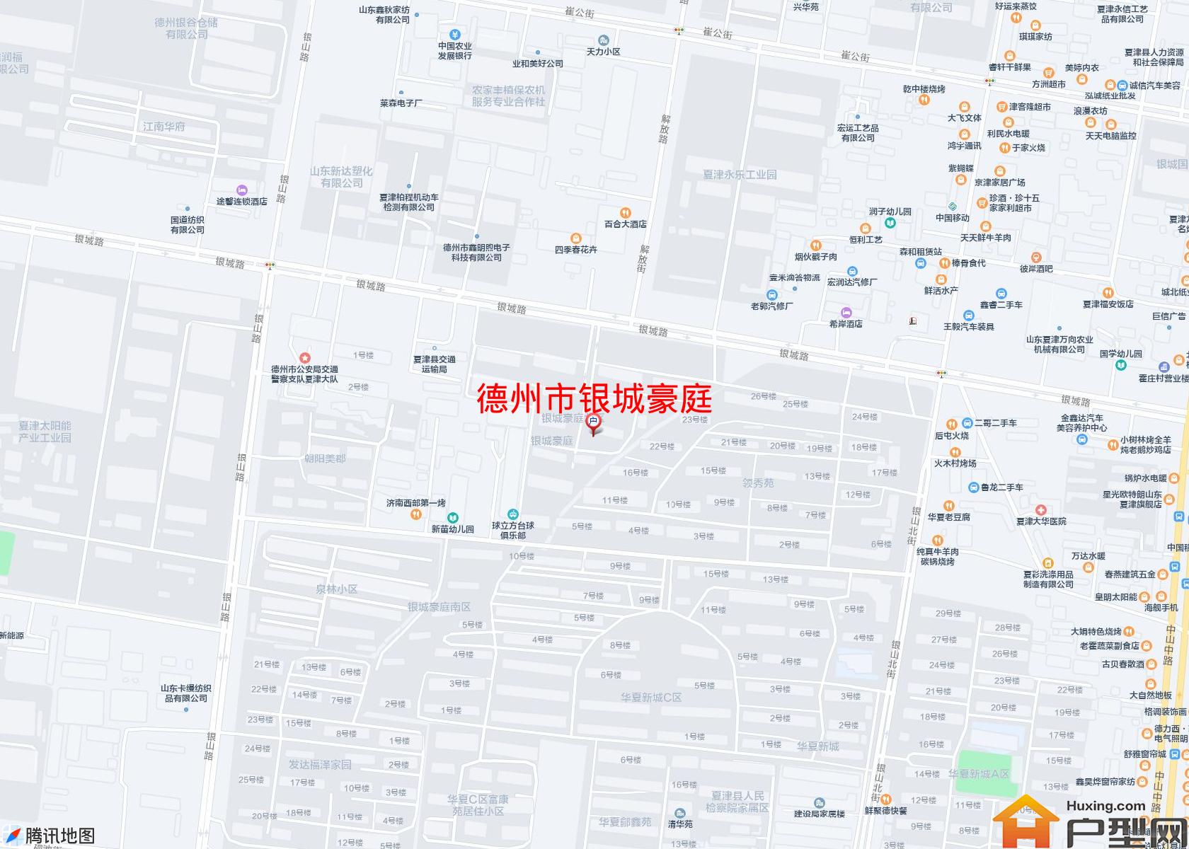 银城豪庭小区 - 户型网