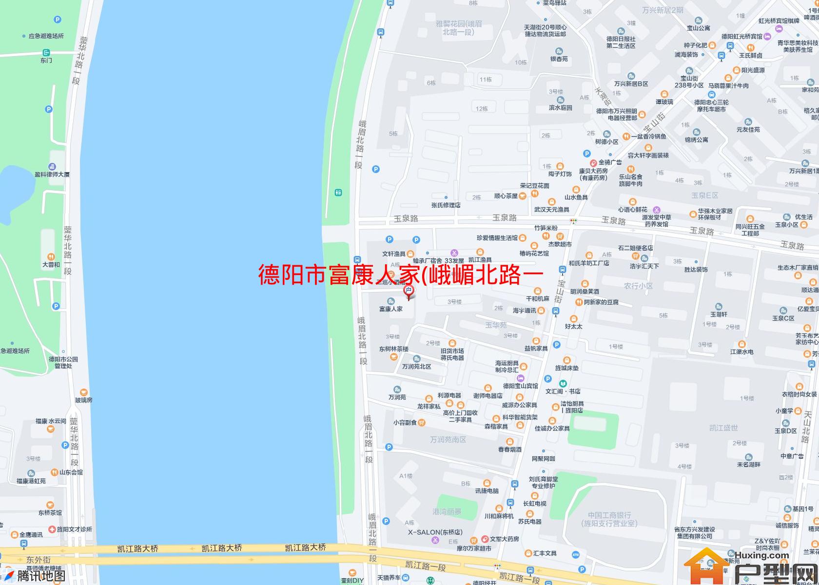 富康人家(峨嵋北路一段155号)小区 - 户型网
