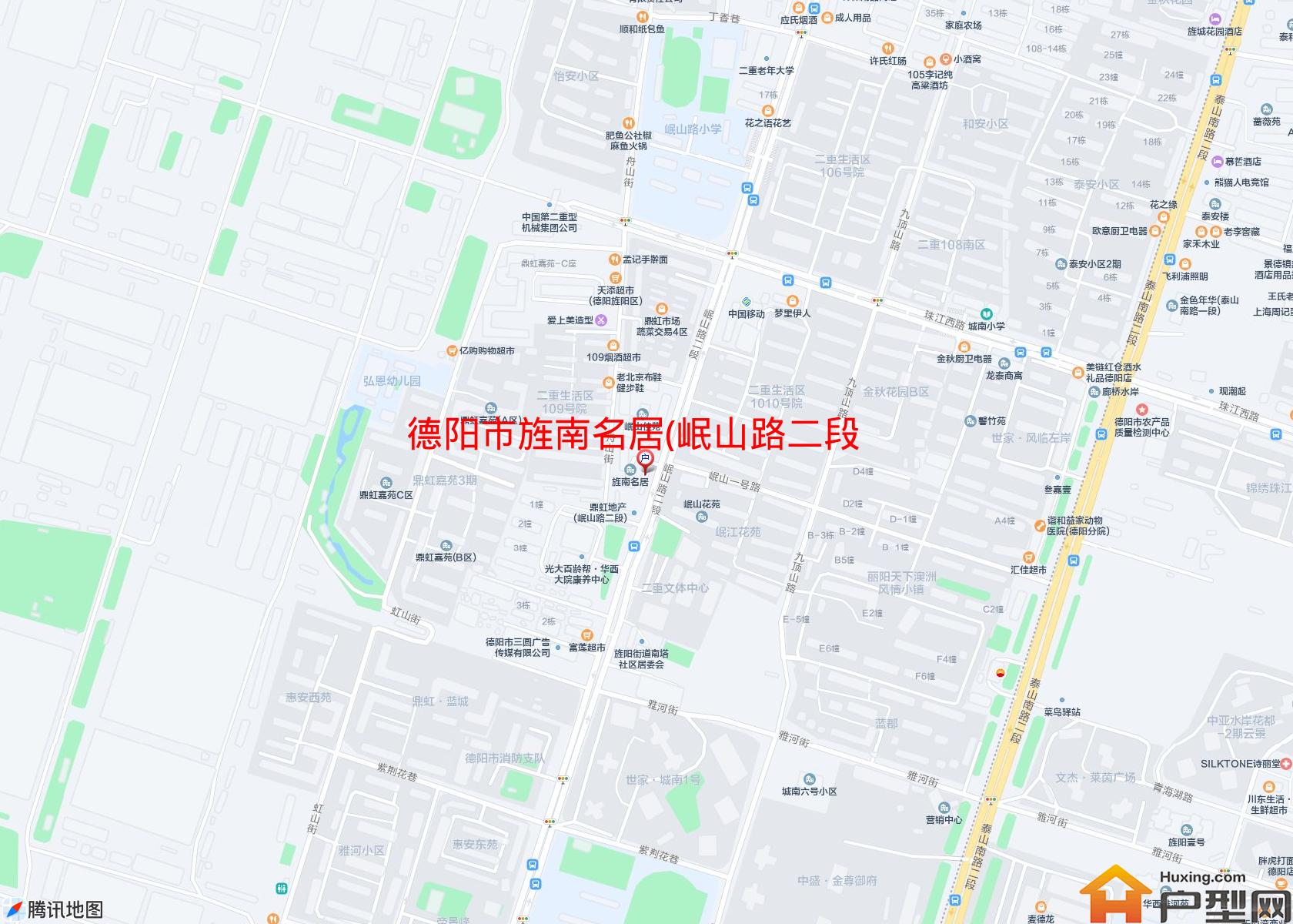 旌南名居(岷山路二段120号)小区 - 户型网