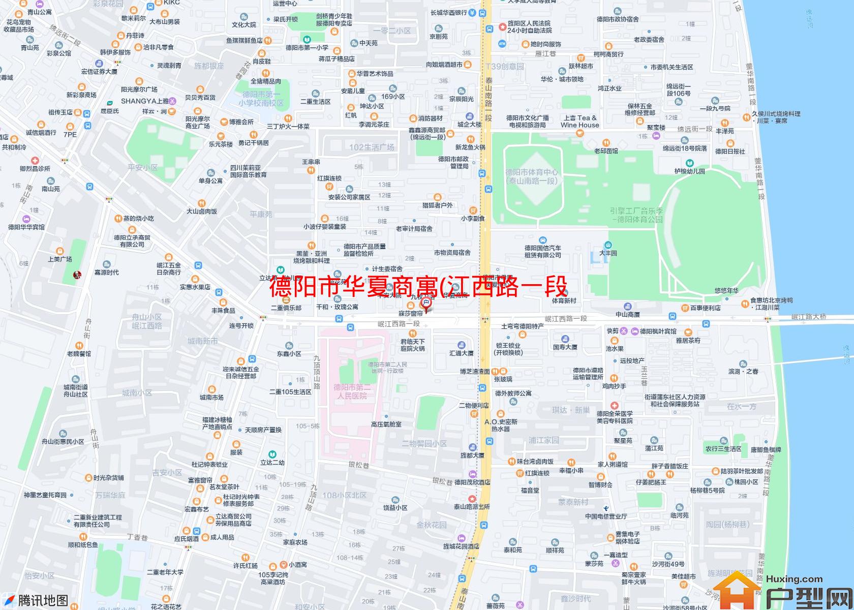 华夏商寓(江西路一段199号)小区 - 户型网