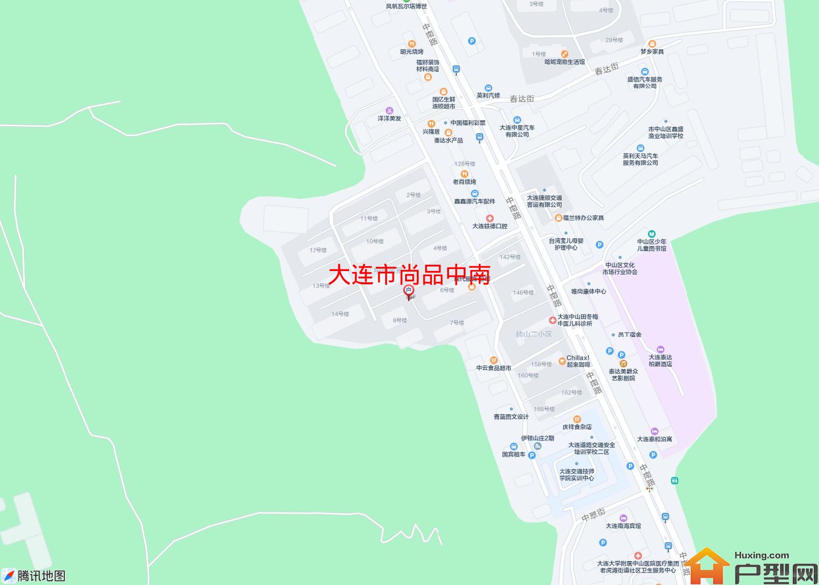 尚品中南小区 - 户型网