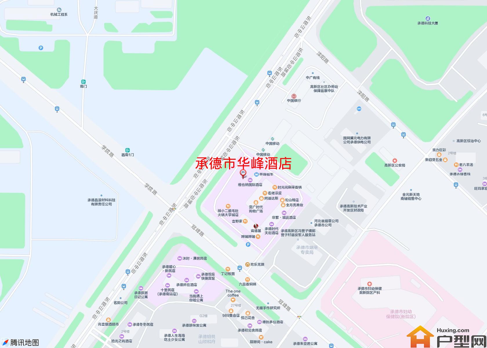 华峰酒店小区 - 户型网