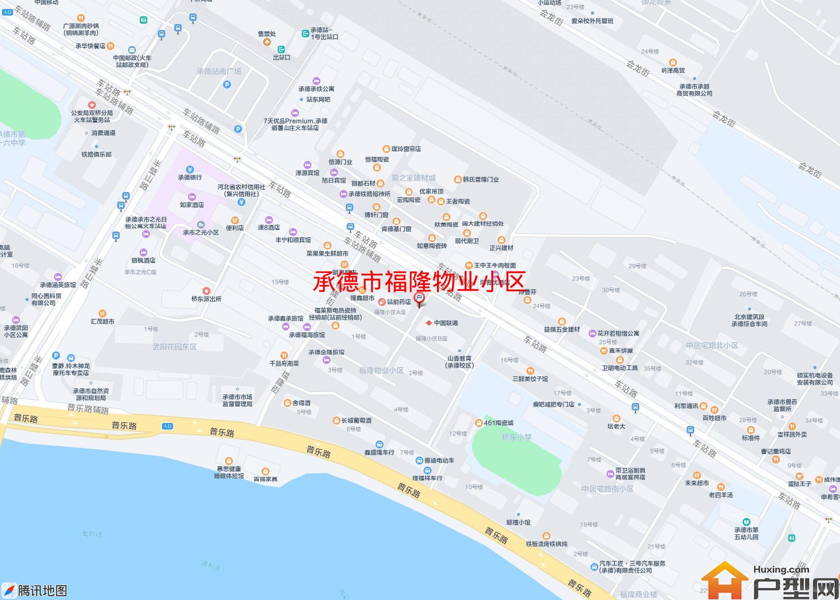 福隆物业小区小区 - 户型网