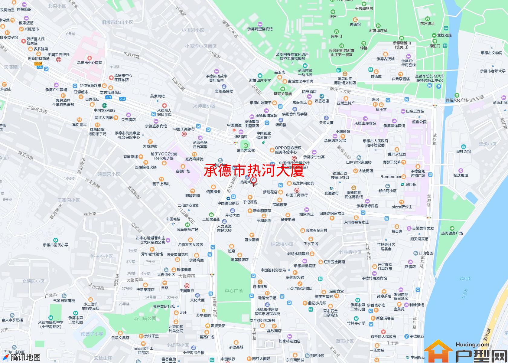 热河大厦小区 - 户型网