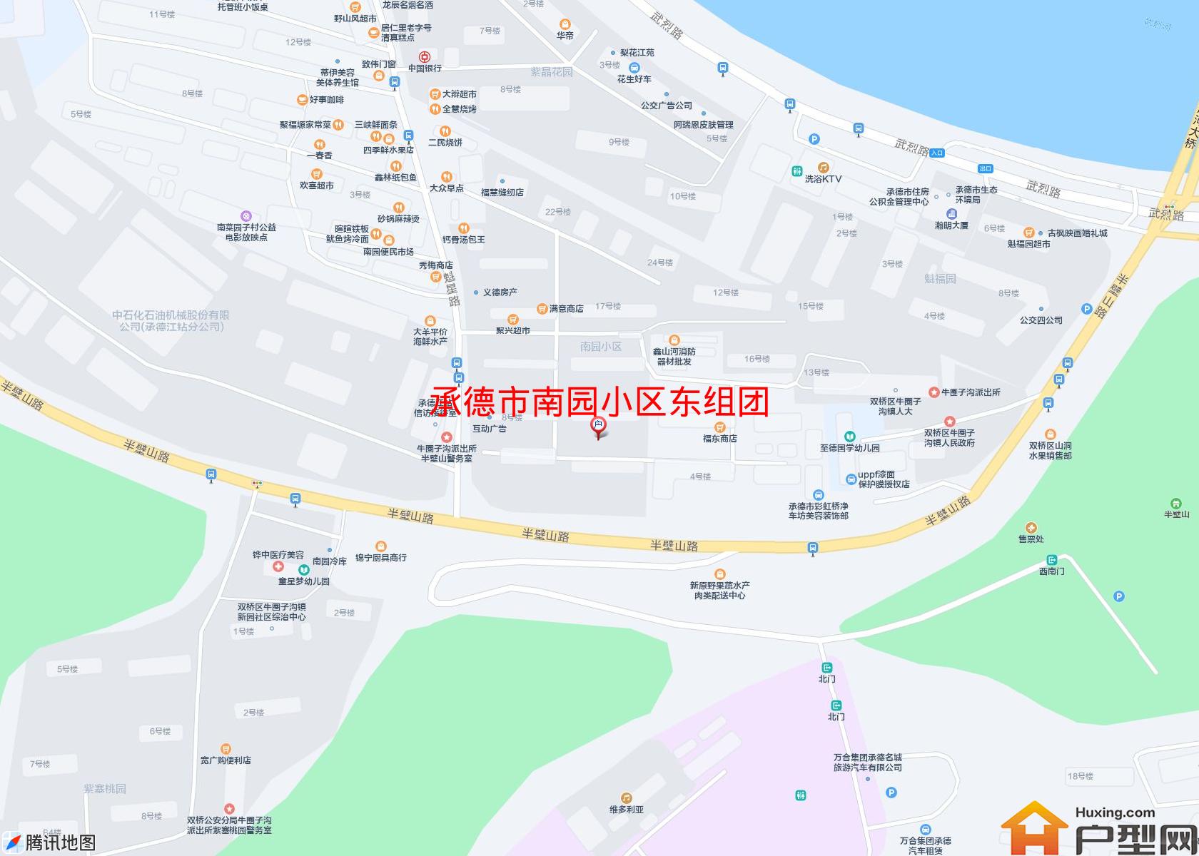 南园小区东组团小区 - 户型网