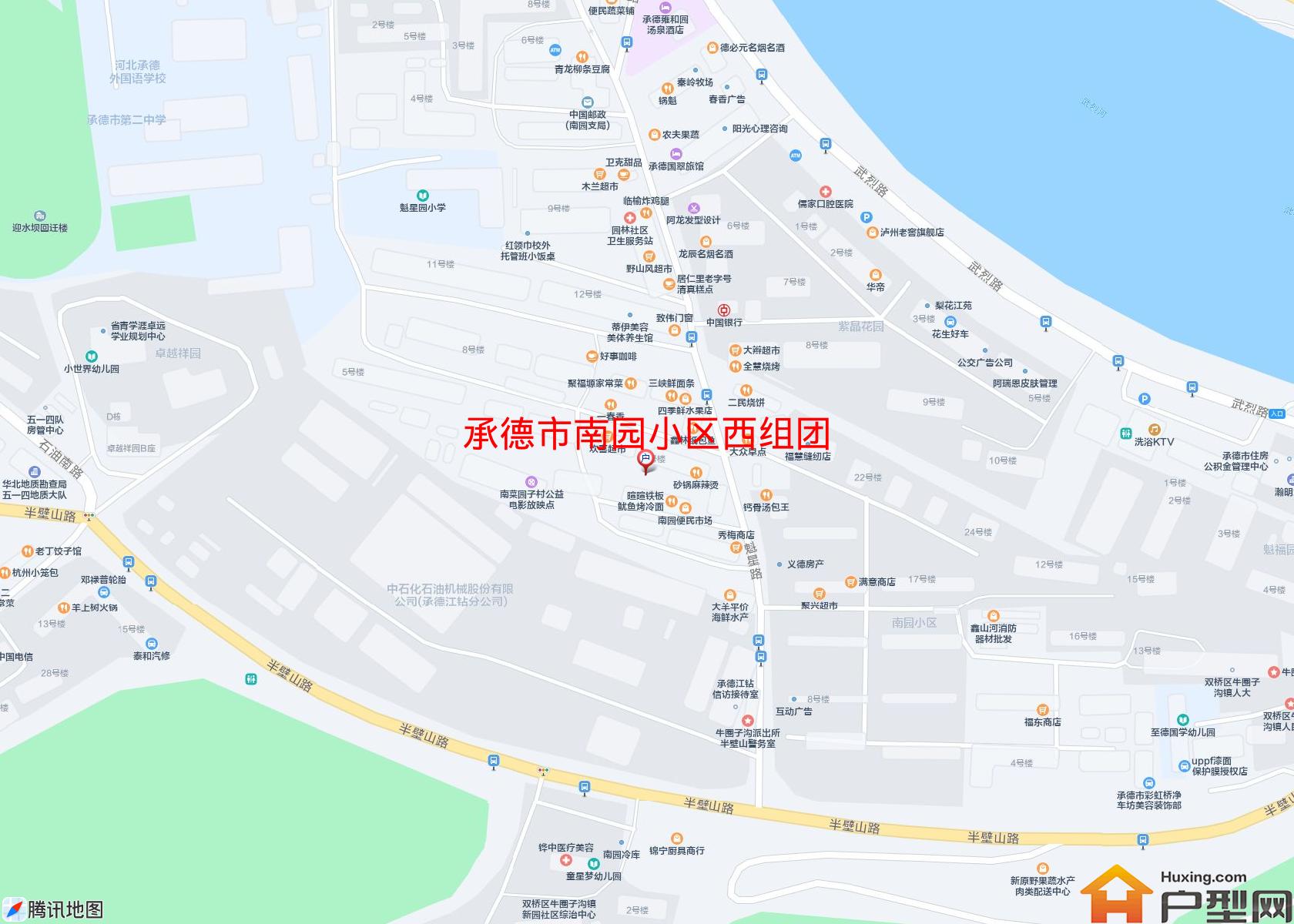 南园小区西组团小区 - 户型网