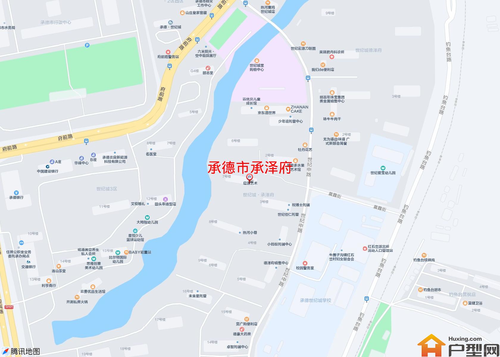 承泽府小区 - 户型网