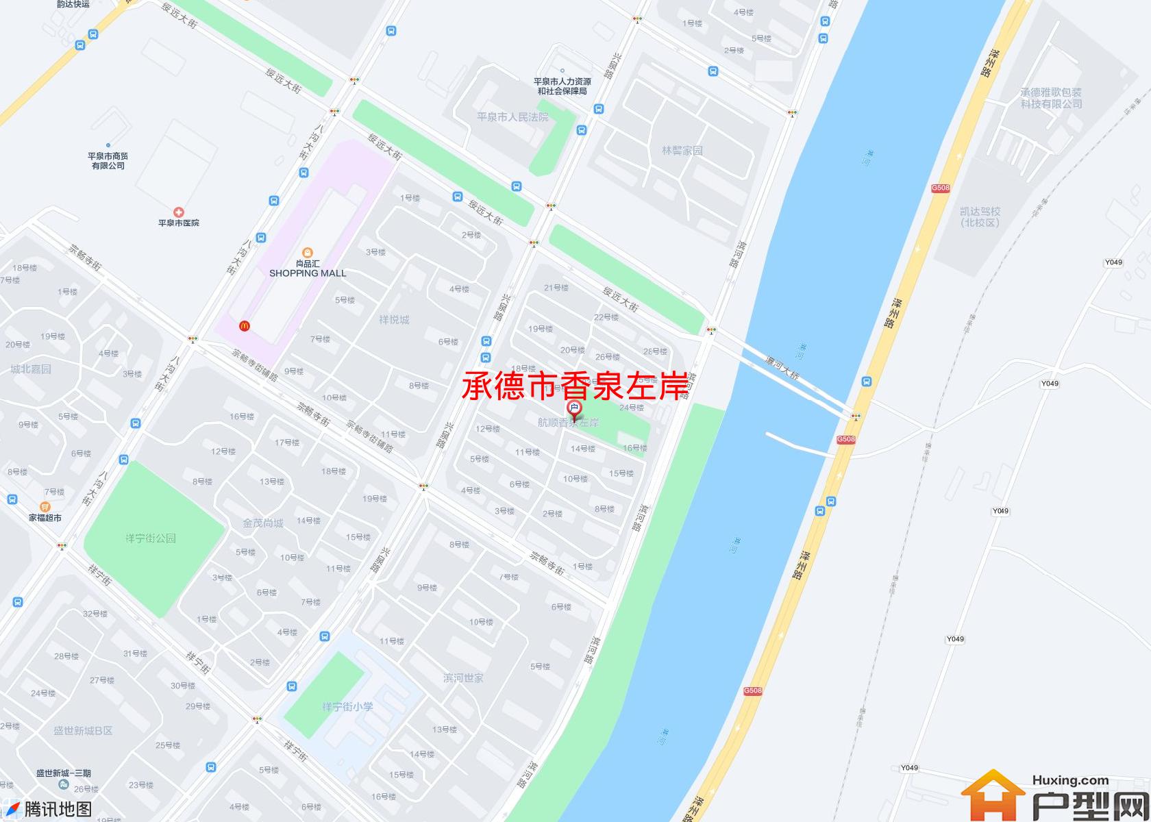 香泉左岸小区 - 户型网